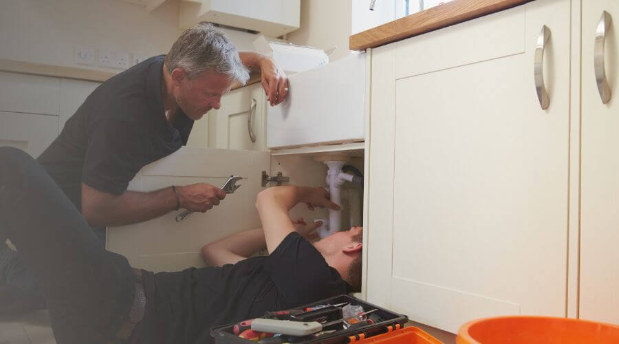Professional burst pipe repair services in Offutt Afb, NE